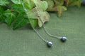 Pearl Earrings on Chain